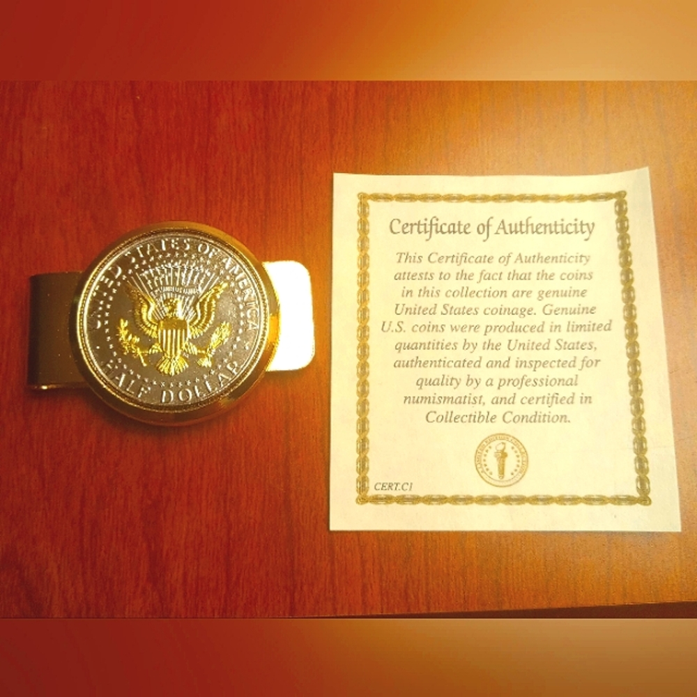 Half Dollar money clip